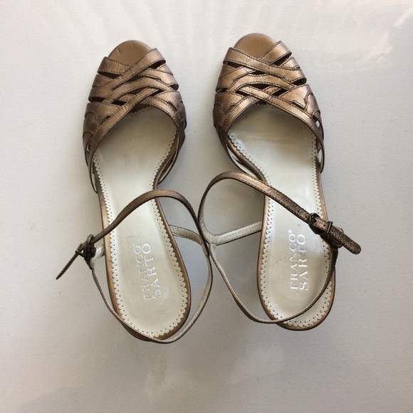 Franco Sarto Shoes - Franco Sarto Debito Bronze Sandals Size 10 Franco Sarto Shoes - Franco Sarto Debito Bronze Sandals Size 10